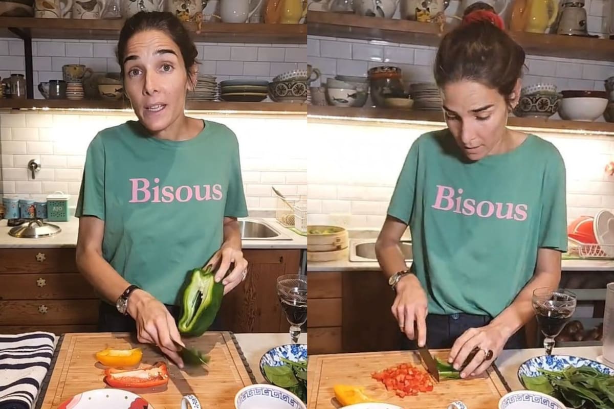 Juana Viale compartió una receta vegana en Instagram
