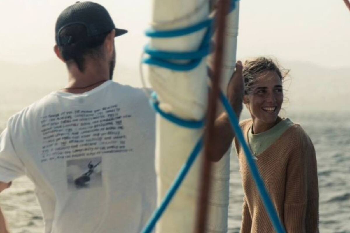 Juana Viale contó detalles de su viaje por el Océano Atlántico