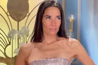 El look champagne de Juana Viale para el último Almorzando del año