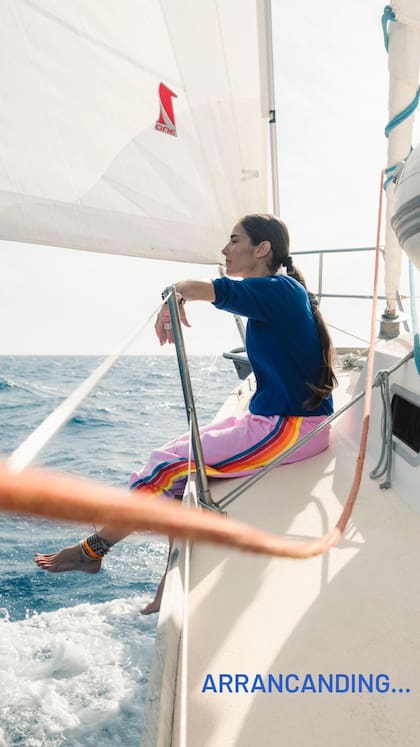 Juana Viale emprendió una travesía por el Atlántico