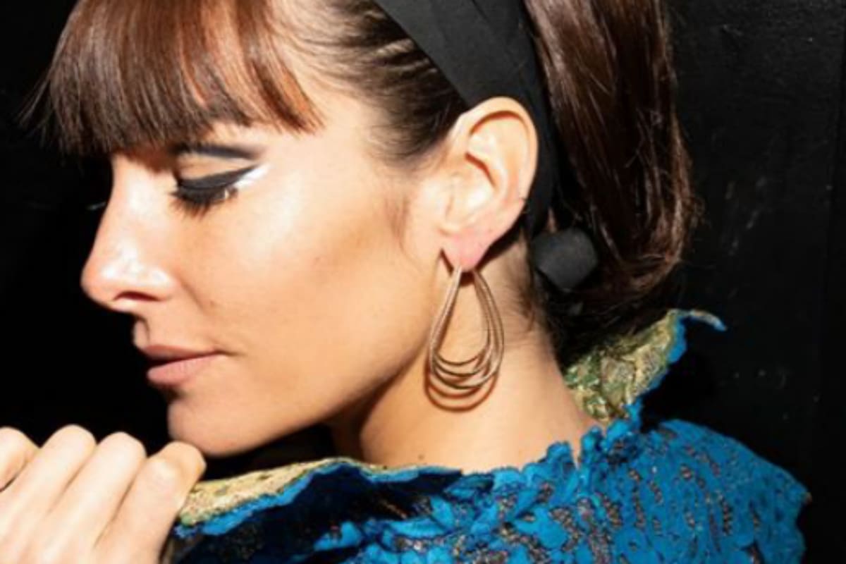 Juana Viale mostró un original diseño de Gino Bogani