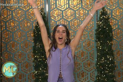 Juana Viale se despidió de Almorzando con una particular frase