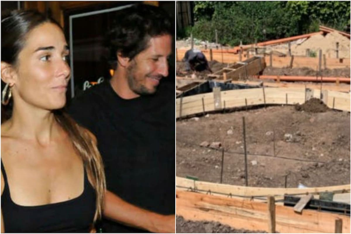 Juana Viale y Agustín Goldenhorn están avanzando en la construcción de su nuevo hogar: los detalles