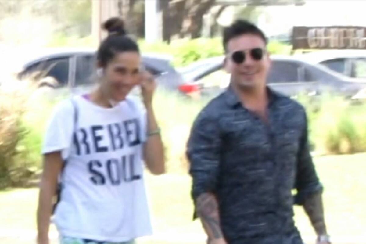 Juana Viale y Federico Bal fueron descubiertos almorzando en Núñez, e intentaron evadir las cámaras