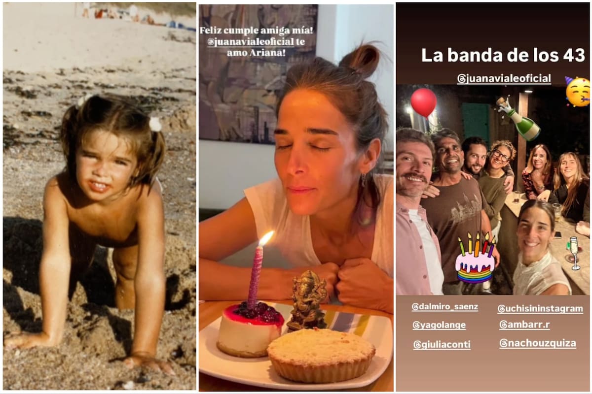 Juana Viale y un festejo íntimo, entre ensayos por su nuevo proyecto teatral