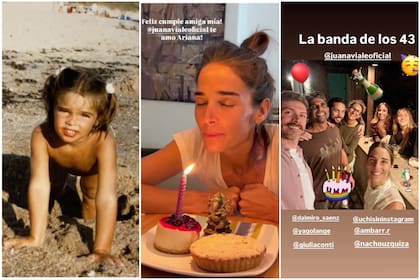 Juana Viale y un festejo íntimo, entre ensayos por su nuevo proyecto teatral