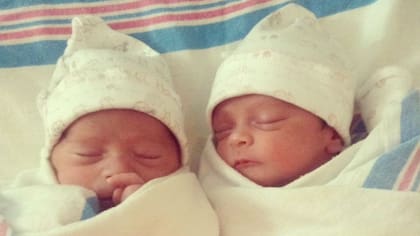 Juana y Olivia Massone nacieron gracias a un Utero sobrogado en Estados Unidos