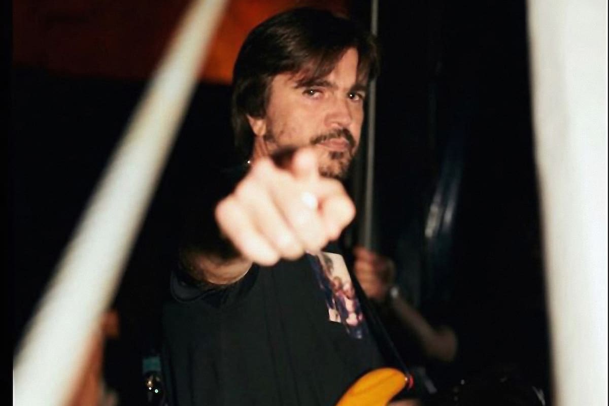 Juanes pasó de estrella a fan.