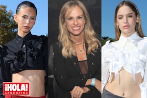 Juanita Tinelli, Mariana Fabbiani e India Ortega, entre los famosos que dijeron presente.