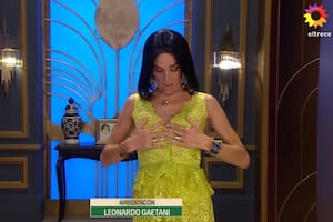 Juanita Viale sufrió con su vestuario en el regreso a los almuerzos del domingo