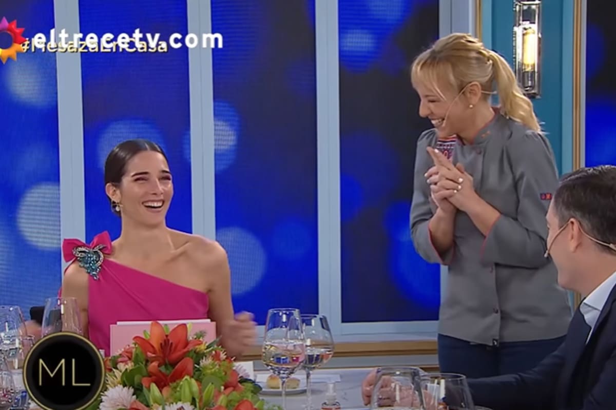 Juanita y Jimena causaron risas entre los invitados. Fuente: eltrece