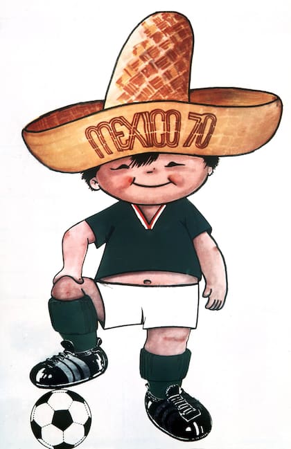 Juanito fue la mascota de México para representar el Mundial de 1970 (X/@FIFAWorldCup)