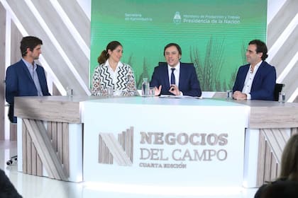 Juanjo Debuchy (Humber), Liliana Cagnoli (Cagnoli), José Del Rio (LA NACION) y Matías Peire (Grid Exponential)