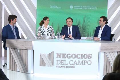 Juanjo Debuchy (Humber), Liliana Cagnoli (Cagnoli), José Del Rio (LA NACION) y Matías Peire (Grid Exponential)