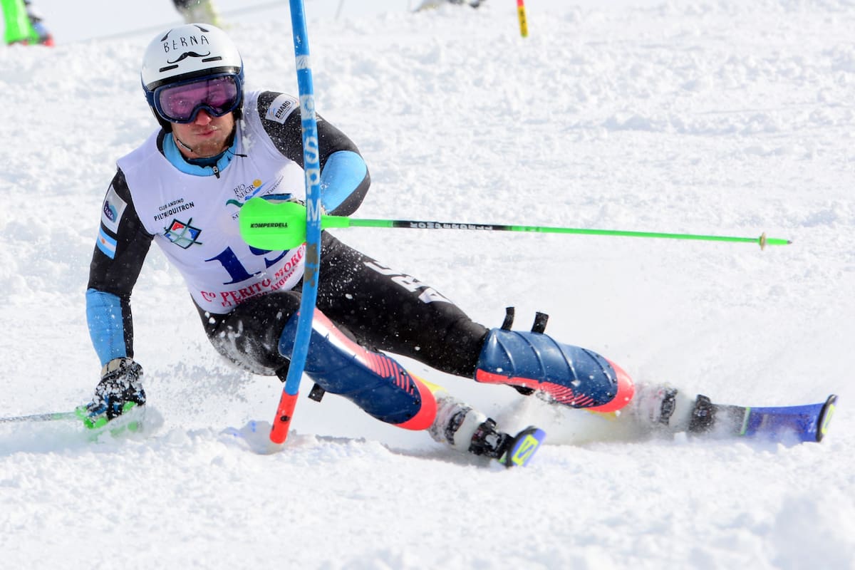 Juanpi Vallecillo en acción: con 20 años es pura ilusión y esfuerzo