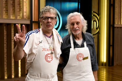 Juanse con Nito Mestre en MasterChef Celebrity