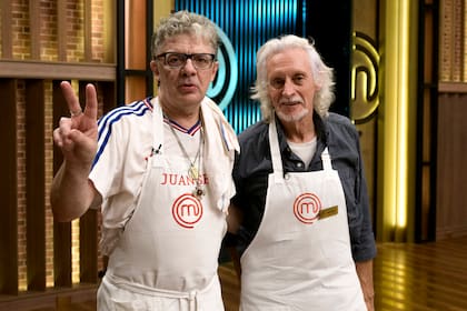 Juanse y Nito Mestre, dos leyendas del rock que se animaron a cocinar juntos.