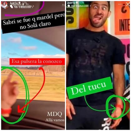 Juari compartió pruebas de una posible reconciliación entre Sabrina Rojas y Tucu López (Foto: Instagram @juariu)