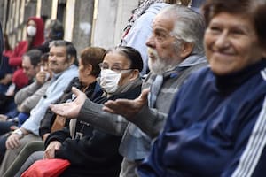 jubilados en banco de rosario