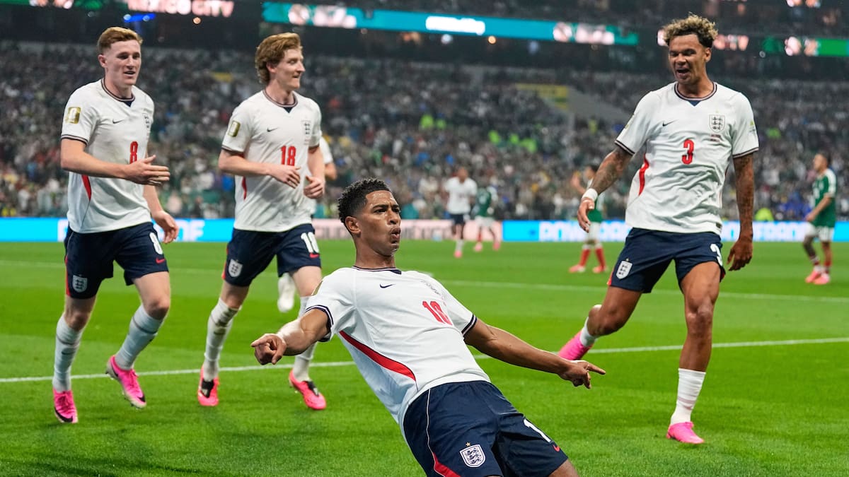 Resultado México x Inglaterra: é uma partida da Copa do Mundo de 2026