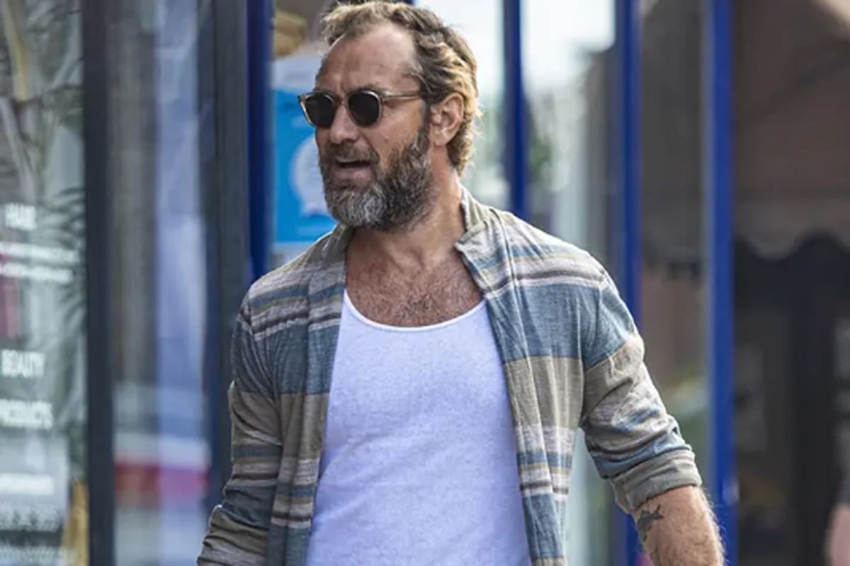 Jude Law, de compras