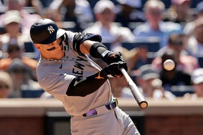 Judge llega a 33 jonrones y Yankees ponen fin a racha de 6 derrotas al vencer 6-4 a los Mets