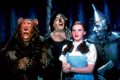 Judy Garland en "El Mago de Oz", la película que, a los 17 años, la lanzó a la fama