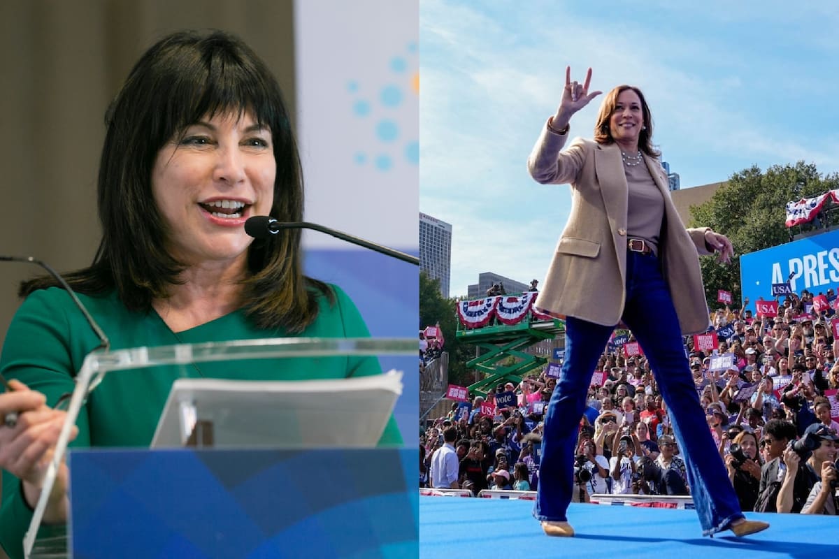 Judy Dimon, esposa del CEO de JPMorgan, apoyó publicamente a Kamala Harris en el tramo final de la campaña electoral