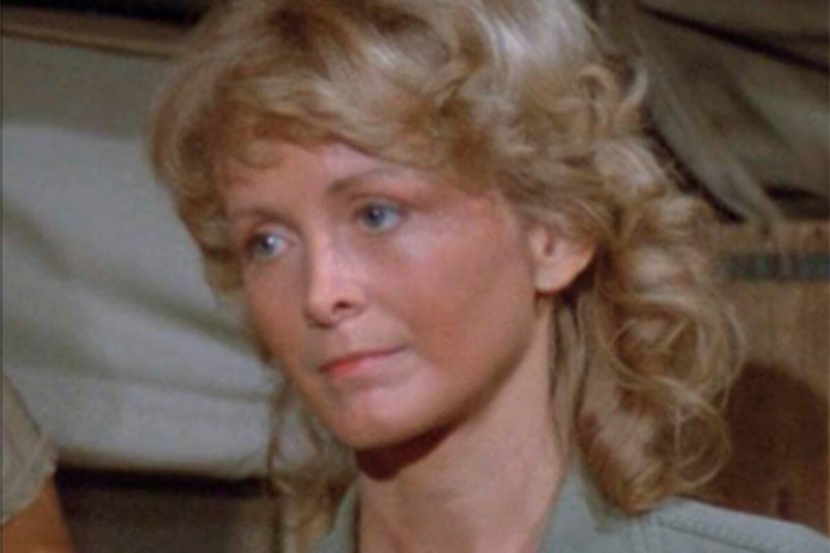 Judy Farrell en su papel de enfermera Able en SMASH
