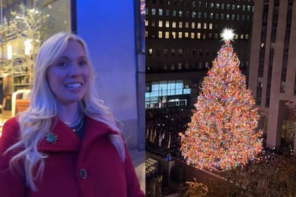 Judy Russ contó la historia detrás del árbol de Navidad de Rockefeller Center en Nueva York este 2025