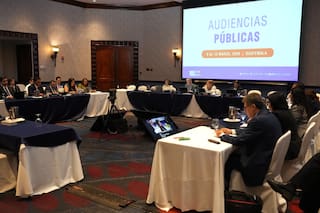 Jueces centroamericanos reclaman ante la CIDH que enfrentan presiones en su trabajo