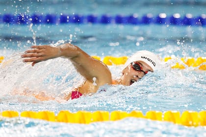 Pignatiello ganó la medalla de plata en la final de Mujeres 400 metros libre de los últimos Juegos Olímpicos de la Juventud.