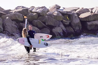 Juegos Olímpicos de la Juventud: la llama, en el agua de Mar del Plata