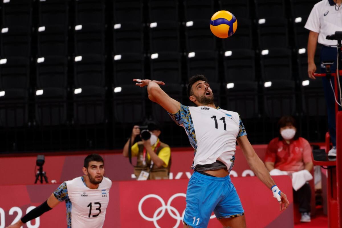 Juegos Olímpicos Tokio 2020. El seleccionado argentino de Vóleibol irá por la medalla de bronce ante Brasil, este sábado a la una y media de la madrugada