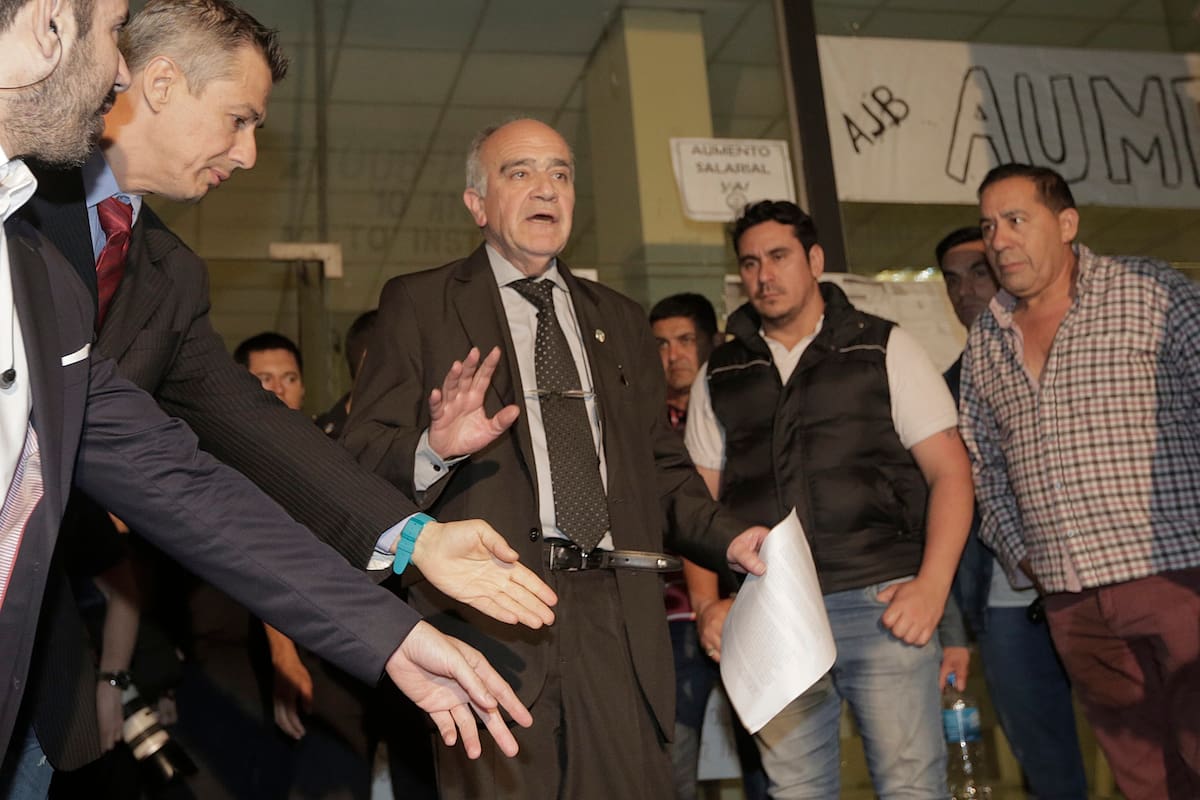 Juez de Avellaneda Luis Carzoglio por pedido de detención de Pablo Moyano. 16 de octubre de 2018.