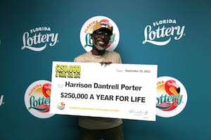 Jugar al raspadito le cambió la vida a Harrison Porter, un residente de Florida