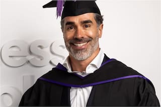 Fue ídolo de River y tras su retiro se graduó con honores en una Business School