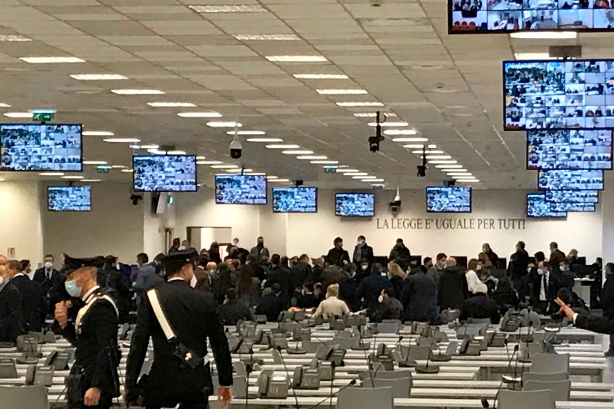 Juicio a la mafia calabresa en Italia