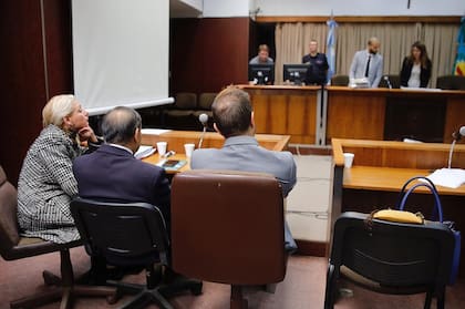 La sala de audiencias en la última jornada del juicio
