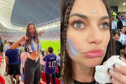 Jujuy Jiménez recibió un golpe tras el segundo gol y le sangró el labio.