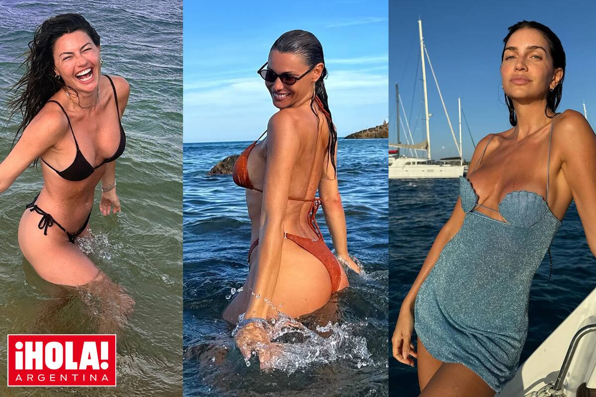 Jujuy, Pampita y Zaira, diversión y playa en las Baleares.