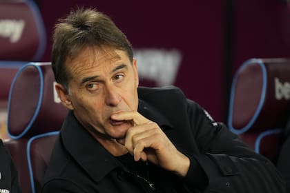 Julen Lopetegui, el director técnico de la selección de Qatar