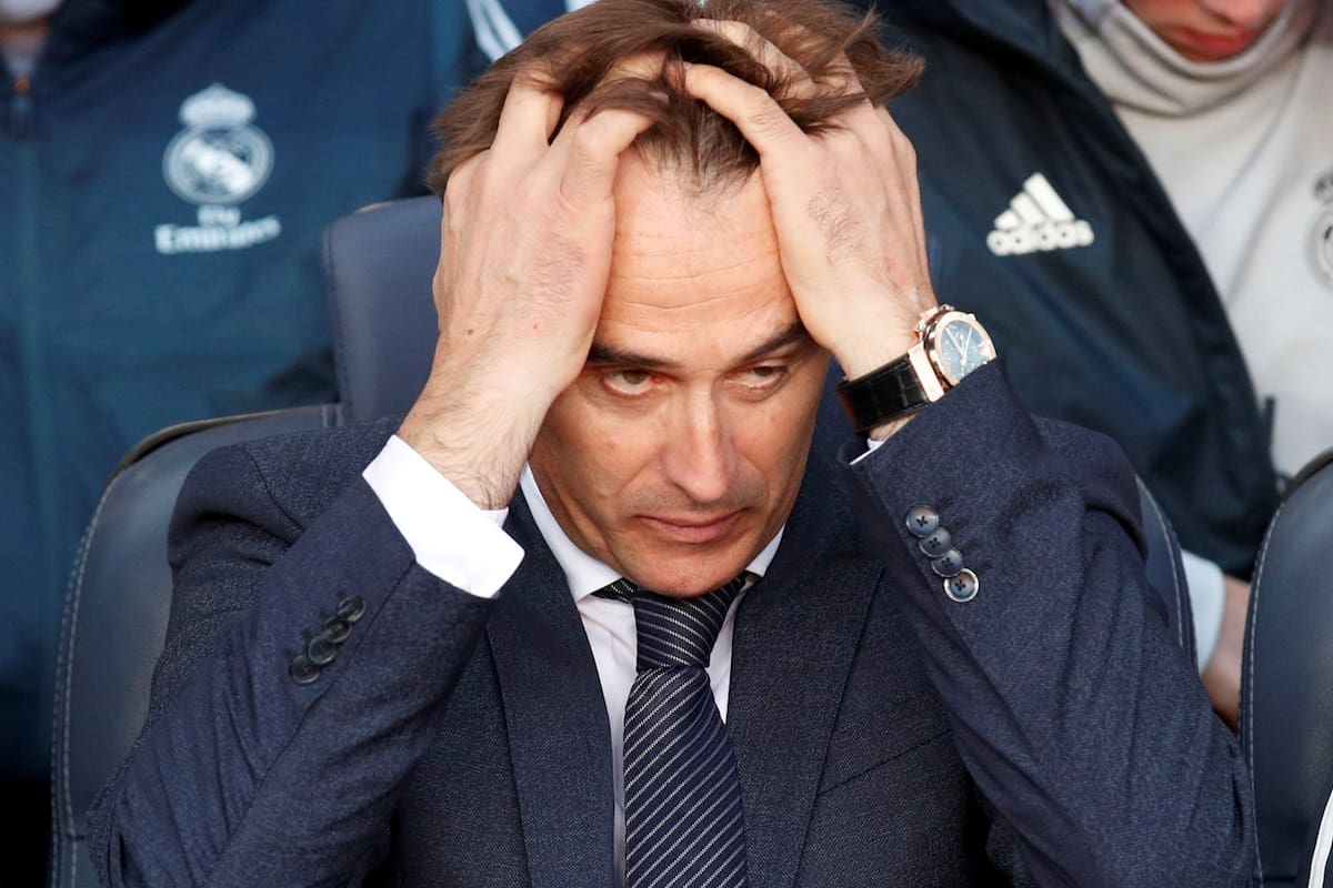 Julen Lopetegui, entrenador de Real Madrid