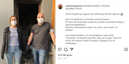 Juli León relató el dramático episodio que vivió junto a Santiago Giorgini.