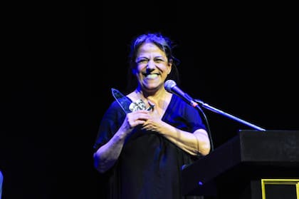 Julia Calvo recibió el ACE a mejor actriz por su labor en Misery