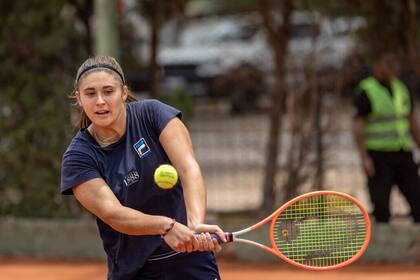Julia Riera es una de las cartas fuertes del equipo argentino para la Billie Jean King Cup, con solo 20 años