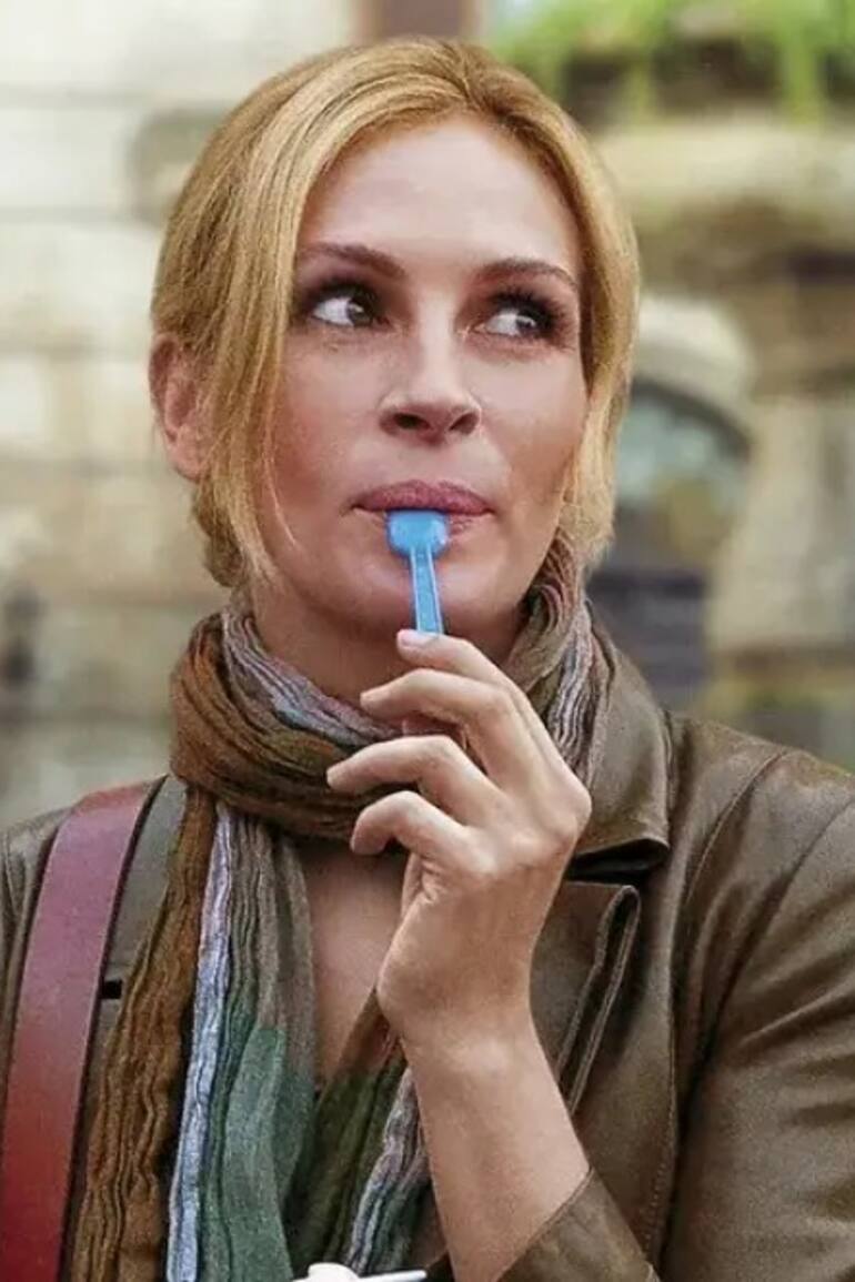 Julia Roberts en Comer, rezar, amar