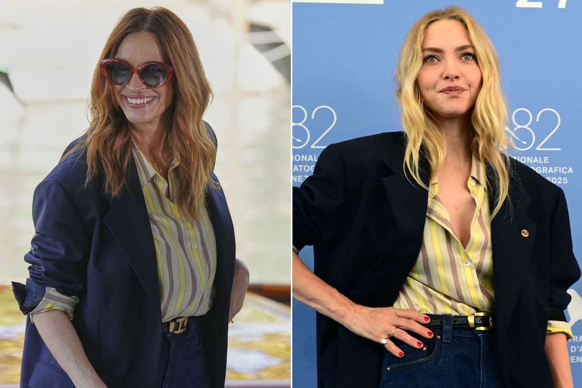 Julia Roberts y Amanda Seyfried, en Venecia