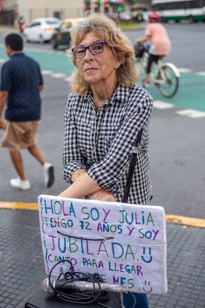 Julia vive en la ciudad bonaerense de Guernica, partido de Presidente Perón