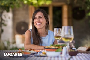 Julia Zuccardi, orgullosa anfitriona.
